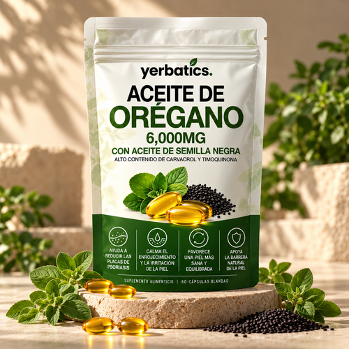 YERBATICS ACEITE DE ORÉGANO + SEMILLA NEGRA
