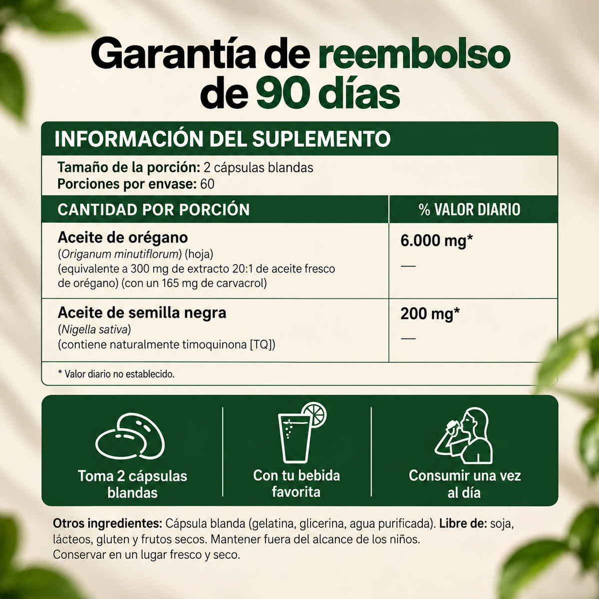 YERBATICS ACEITE DE ORÉGANO + SEMILLA NEGRA